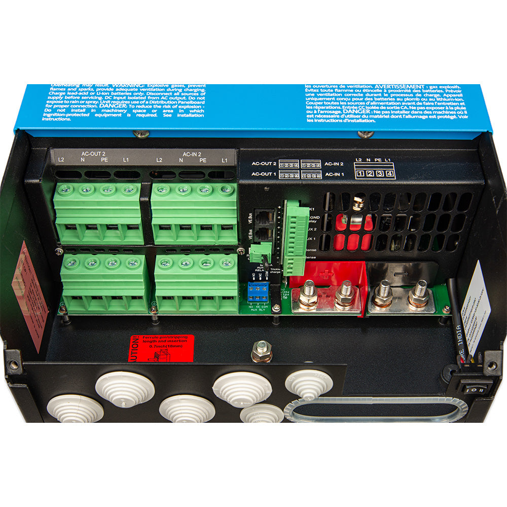 Victron QuattroII  243000  705050  2X 120V QUA242305130