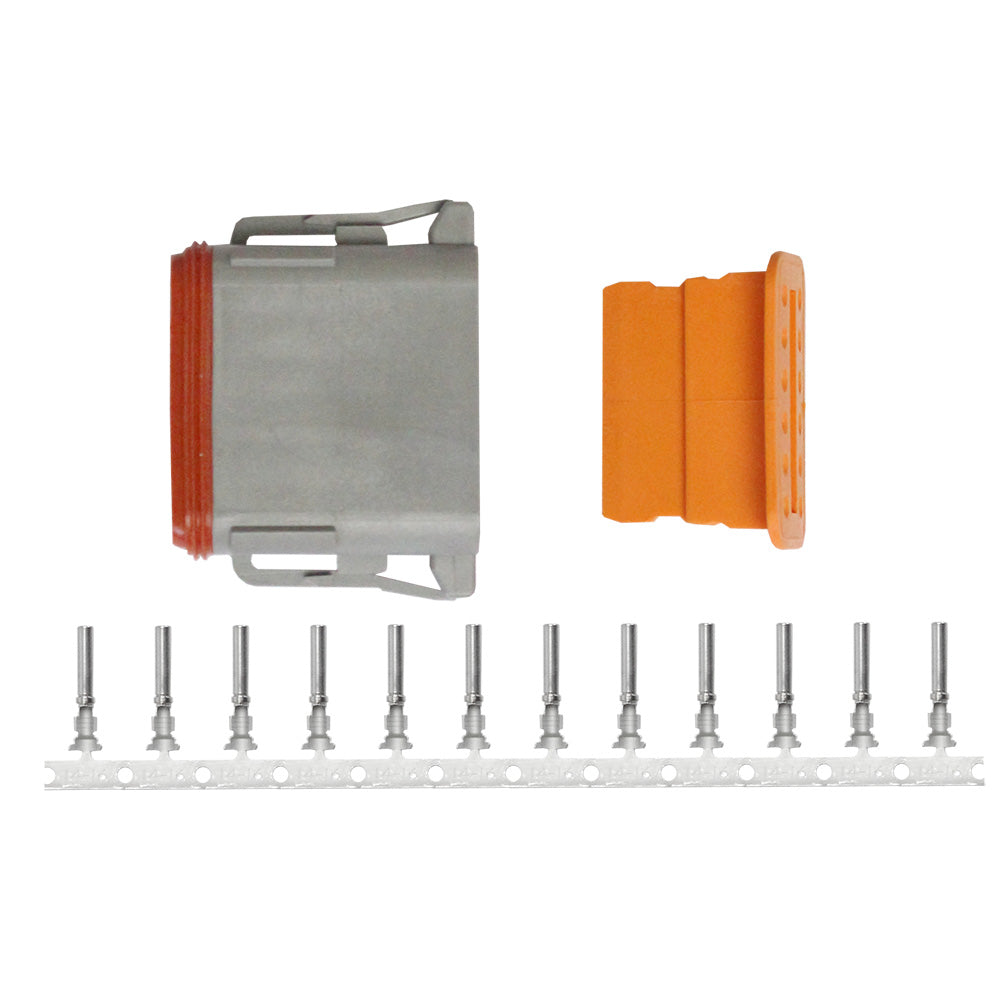 Pacer DT Deutsch Plug Repair Kit  1418 AWG 12 Position TDT06F12RS