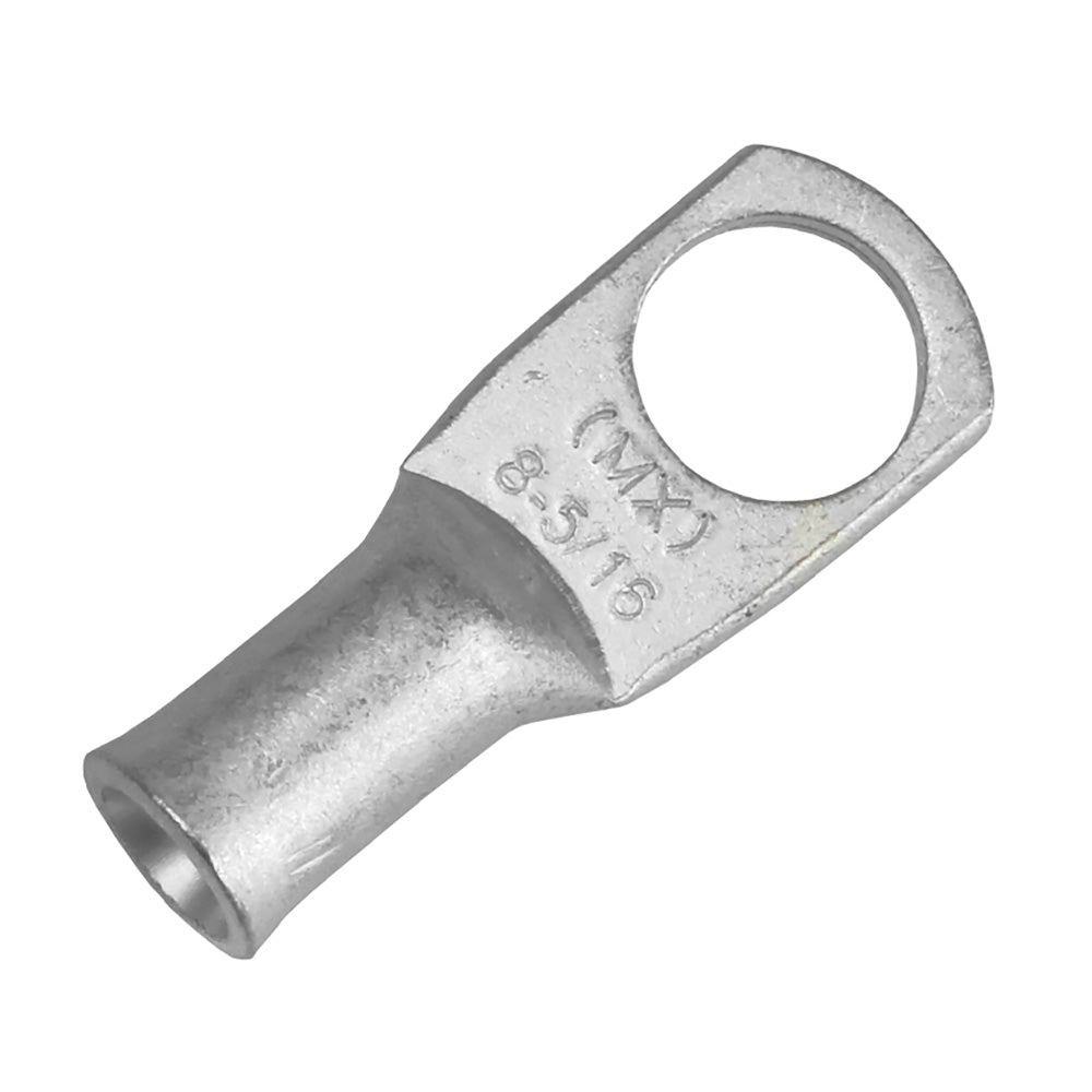 Pacer Tinned Lug 8 AWG  516 Stud Size  10 Pack TAE856R10