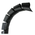 Pacer 38 Spiral Wrap  Black  100 Roll BSW38BK100