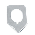 Tigress 9 Backing Plate fScrewless Rod Holders  Stainless Steel 772751