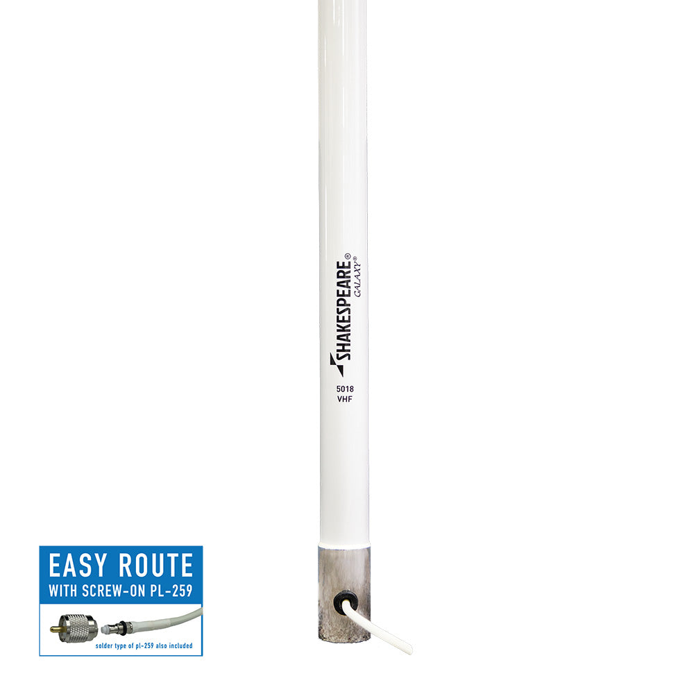 Shakespeare Galaxy 5018 15 2 VHF Antenna  9dB Gain 5018
