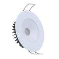 Lumitec Illusion Flush Mount LED Down Light  White  NonDimming  White Housing 117123