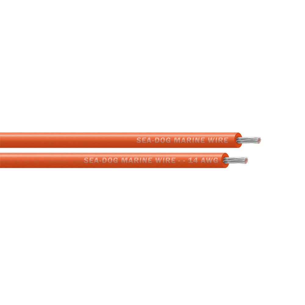 SeaDog 14 AWG Orange Primary Wire  500 8014087