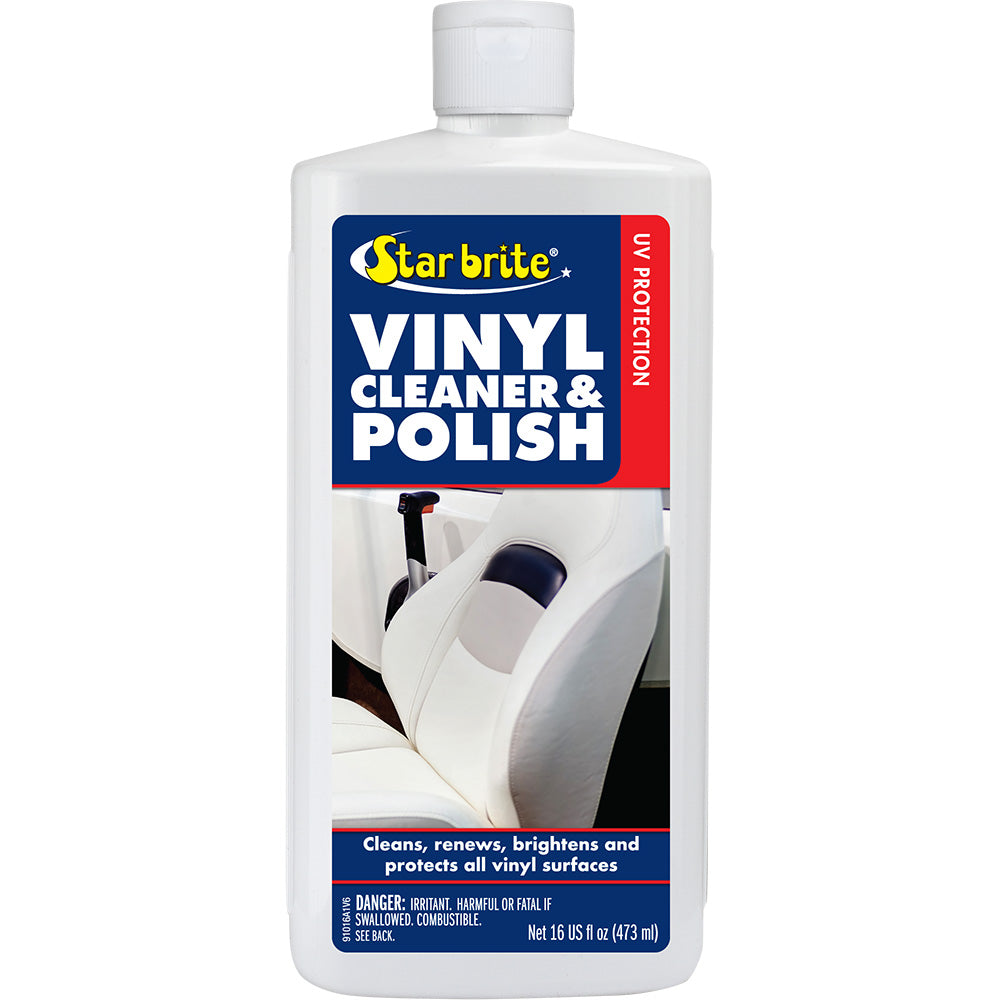 Star brite Vinyl Cleaner  Polish  UV Protection  16 oz 91016