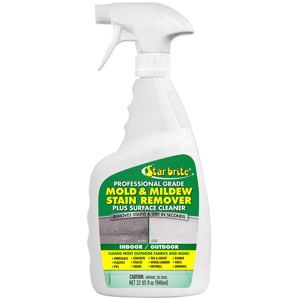 Star brite Professional Grade Mold  Mildew Stain Remover  32 oz 120032