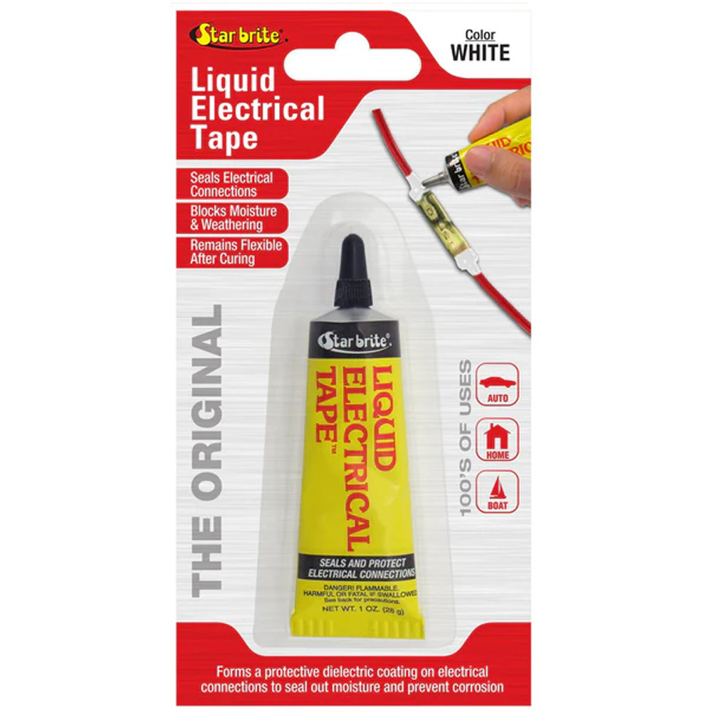 Star brite Liquid Electrical Tape  White  1 oz 84157