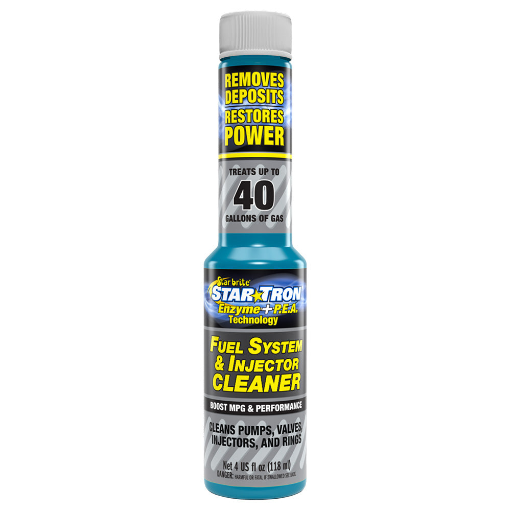 Star brite StarTron Enzyme Fuel System  Injector Cleaner  PEA Tech  4 oz 96604