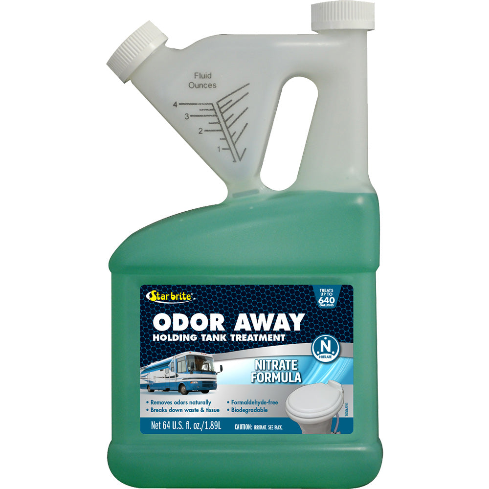 Star brite Odor Away Holding Tank Treatment  Nitrate Formula  64 oz 76364