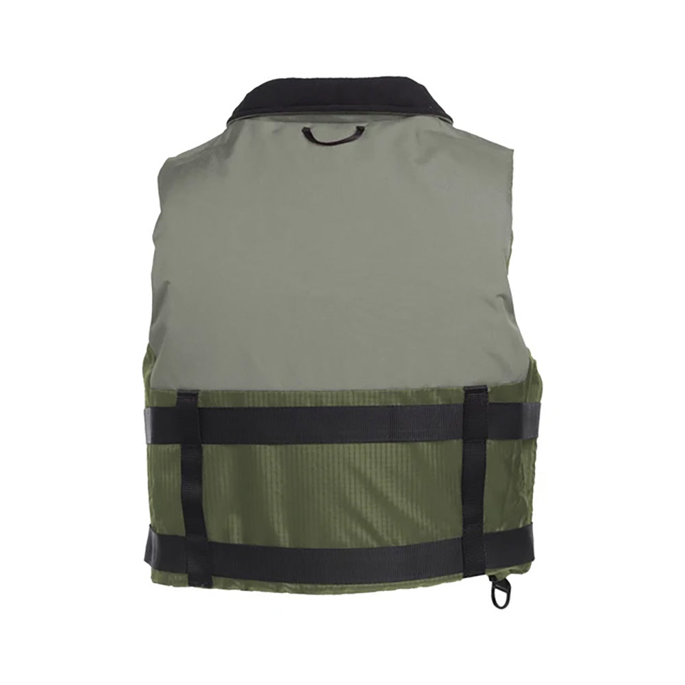 Mustang Accel Foam Vest  GreenGrey  Medium MV4627833M