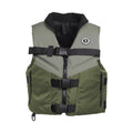 Mustang Accel Foam Vest  GreenGrey  Large MV4627833L