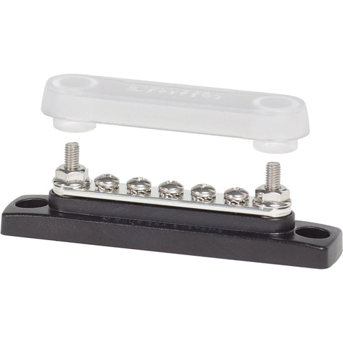 Blue Sea 2314 MiniBus 100 Ampere Common BusBar 5 x 832 Screw Terminal with Cover 2314