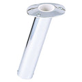 Lees 15 Degree Stainless Steel Flush Mount Rod Holder  2 OD RH529HS
