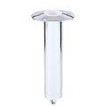 Lees 0 Degree Stainless Steel Swivel Base Flush Mount Rod Holder 225 OD X 105 Tube RH577V