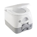 Dometic 974 MSD Portable Toilet wMounting Brackets  26 Gallon  Grey 301197406