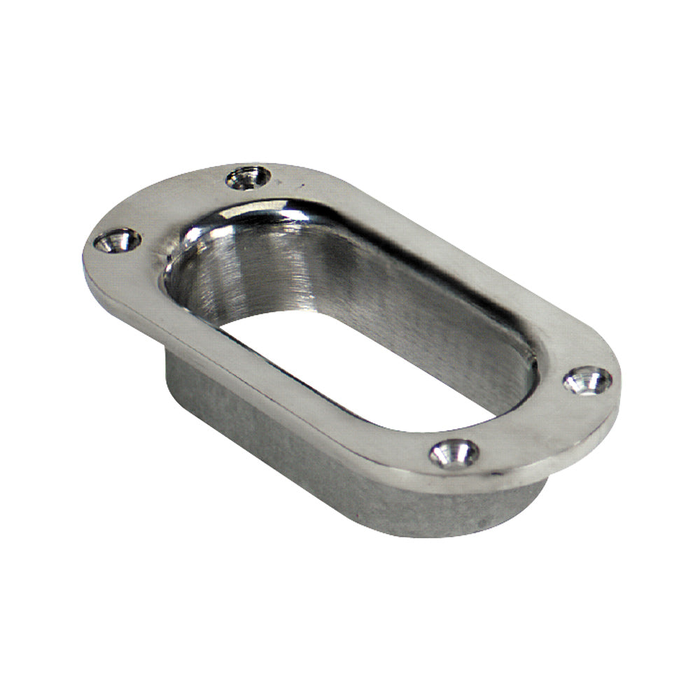 Whitecap Hawse Pipe  316 Stainless Steel  112 x 334 6223C