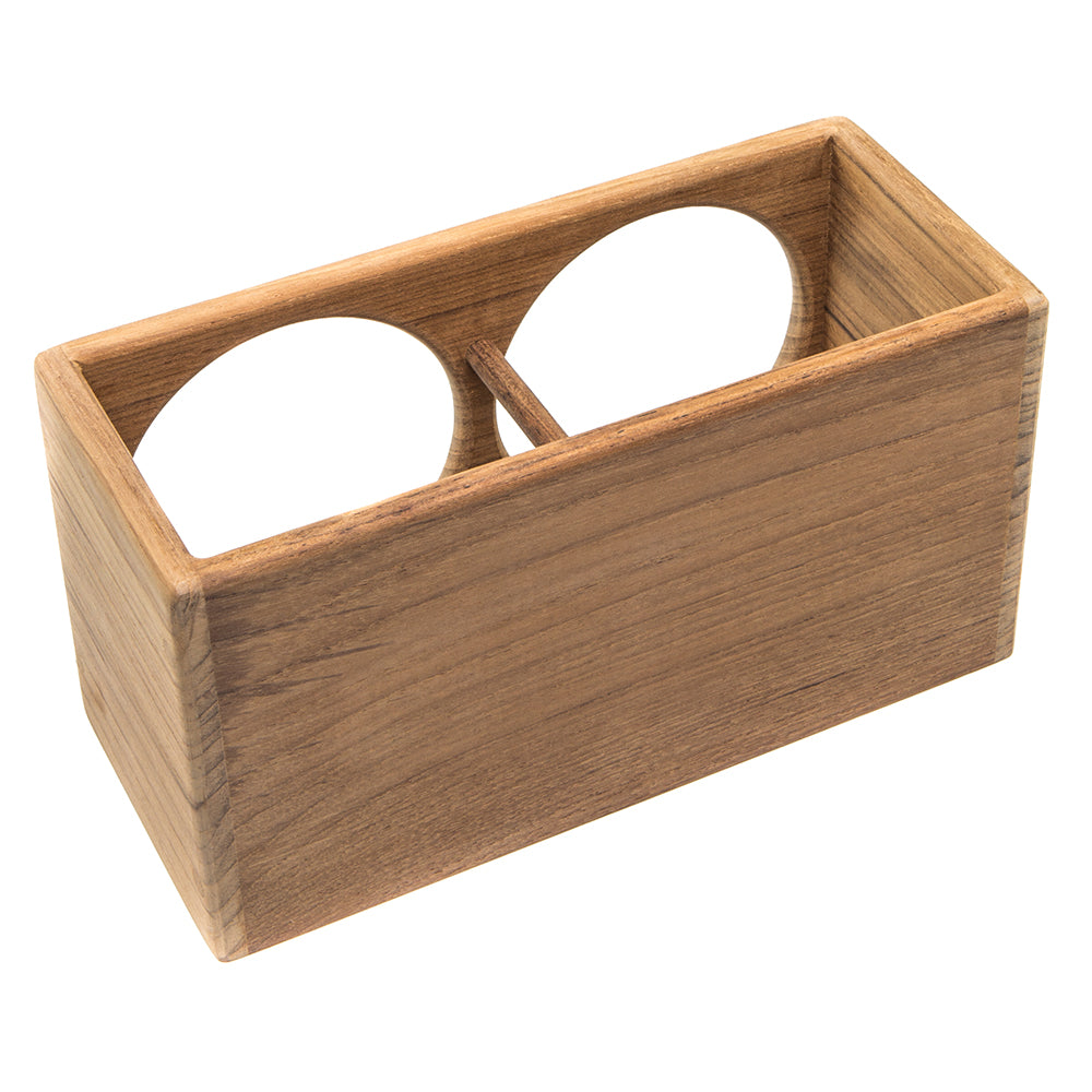 Whitecap Teak Two Insulated Drink Rack 62612