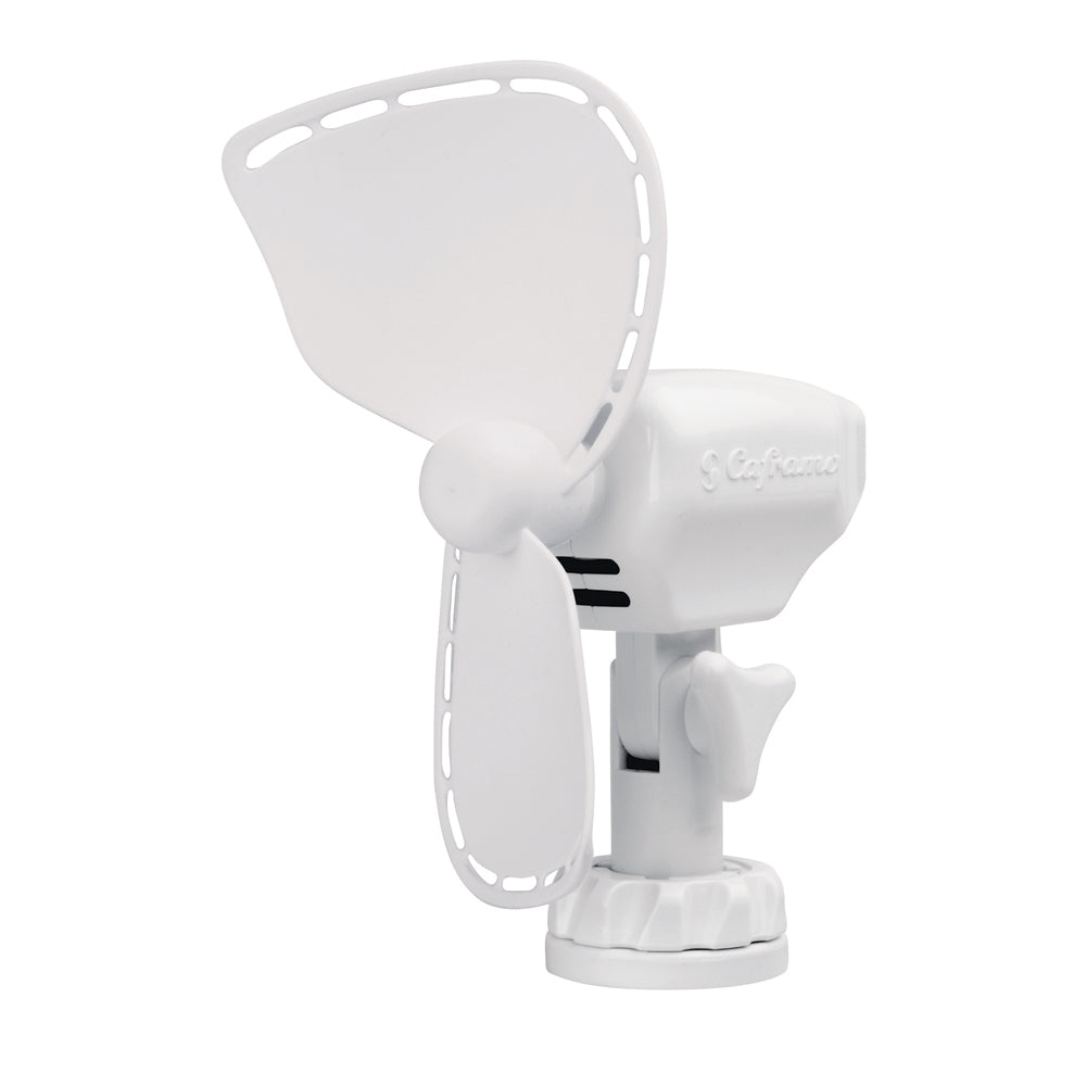 SEEKR by Caframo Ultimate 747 24V 2Speed 7 Fan wLighter Plug  White 747CA24WCS