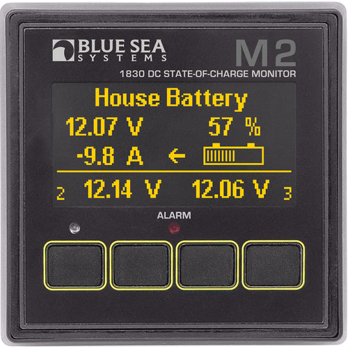 Blue Sea 1830 M2 DC SoC State of Charge Monitor 1830