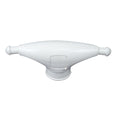 Whitecap Rubber Spreader Boot  Pair  Large  White S9200P