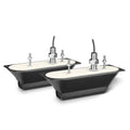 Garmin GT51MTHP SS TH Pair DownVSideV 500W CHIRP 260455kHz Trad 600W Mid CHIRP 80160 Transducers  12Pin 0100196611