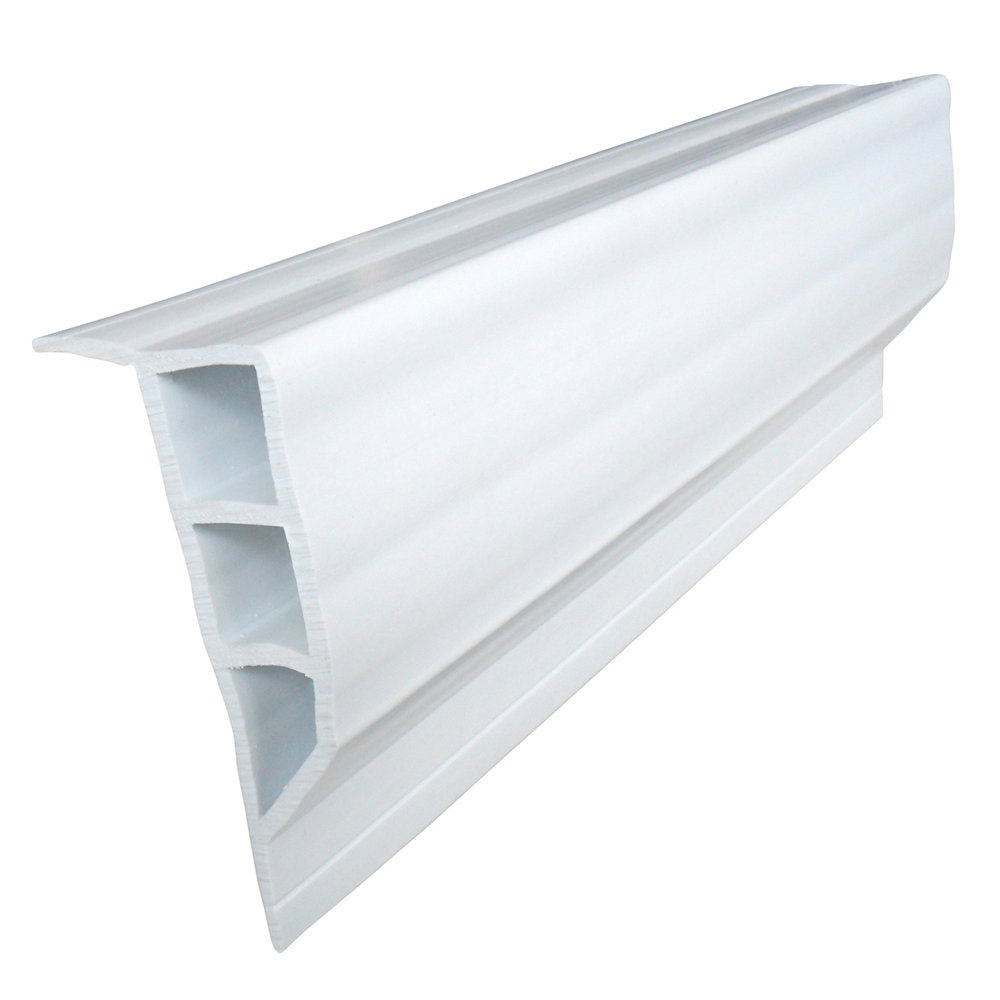 Dock Edge Standard PVC Full Face Profile  16 Roll  White DE1160F