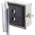 Blue Sea 3117  SMS Panel Enclosure w2 ELCI 30A  120V AC 3117