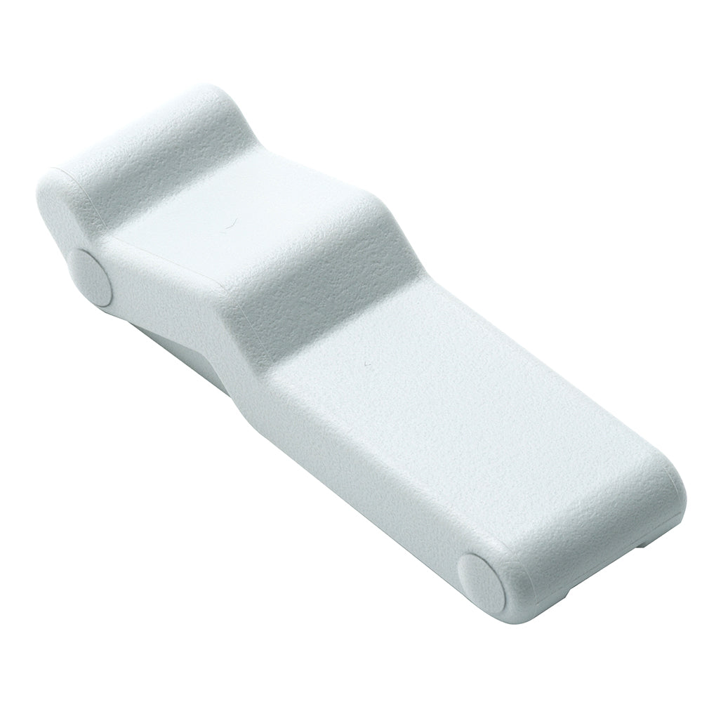 Southco Concealed Soft Draw Latch wKeeper  White Rubber C71002