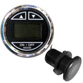 Faria Chesapeake Black 2 Depth Sounder wThruHull Transducer 13795