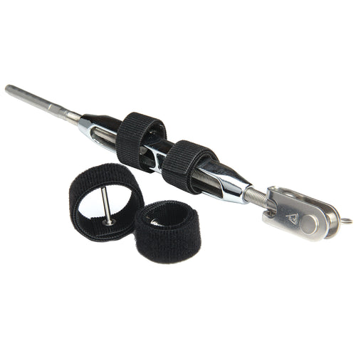 C Sherman Johnson Wrap Pins Hook  Loop Pin Locking Devices for Open Body Turnbuckles 716  12  2Pack WRAPC4P