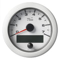 Veratron 338 85MM OceanLink NMEA 2000 Tachometer  7000 RPM  White Dial  Bezel A2C1065820001
