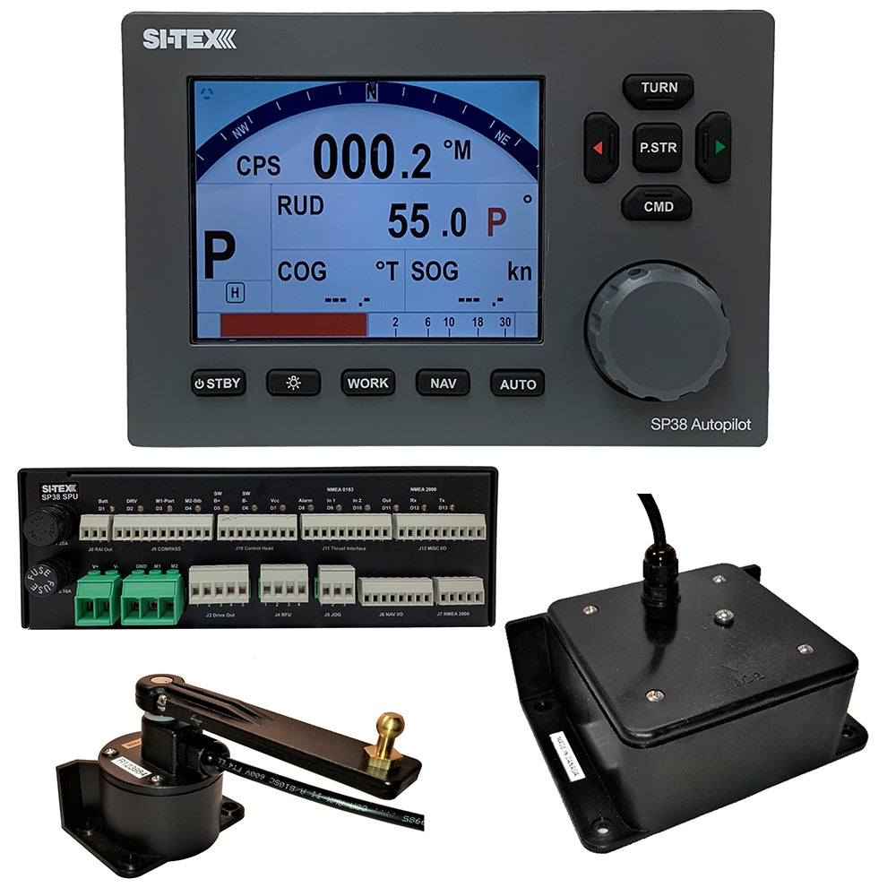 SITEX SP382 Autopilot Core Pack Including Flux Gate Compass  Rotary Feedback No Pump SP382