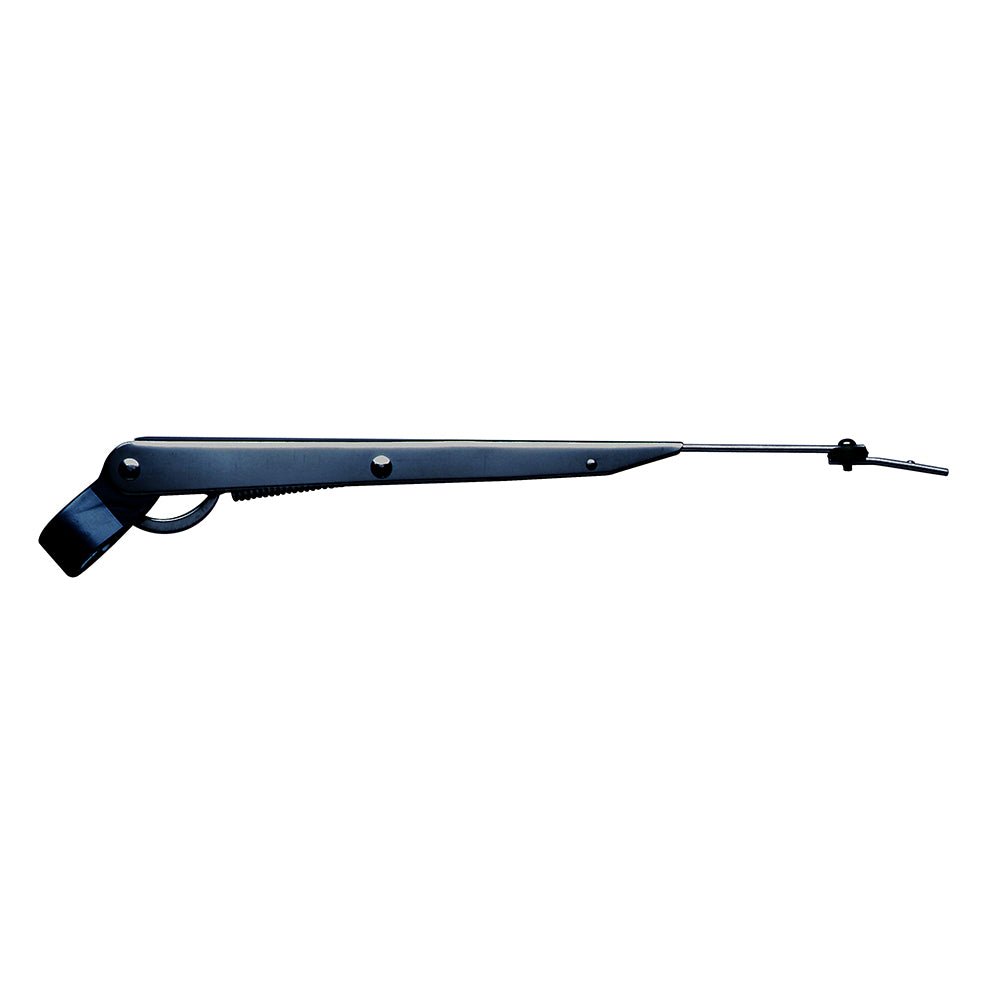 Marinco Wiper Arm Deluxe Stainless Steel  Black  Single  1420 33014A