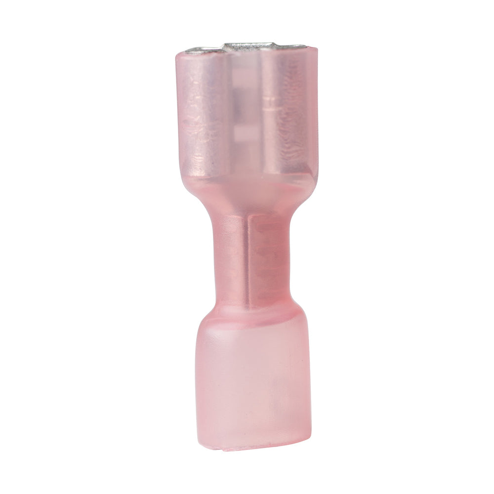Ancor Heat Shrink Speaker Disconnect Female 2218 AWG 110 Tab  100 Piece 326899