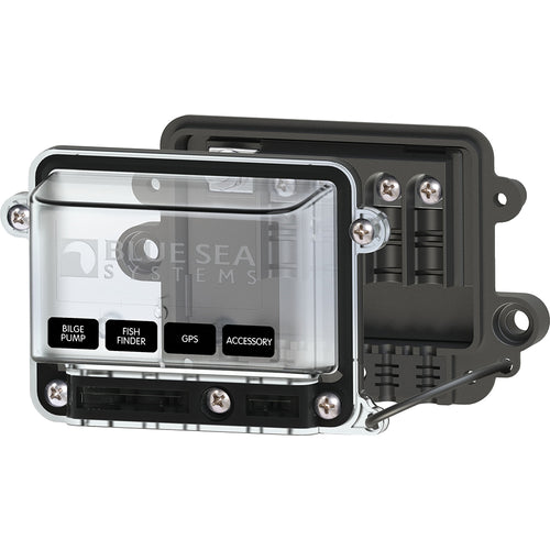 Blue Sea 2356 Water Resistant BusBar  100 Amp wCover 2356