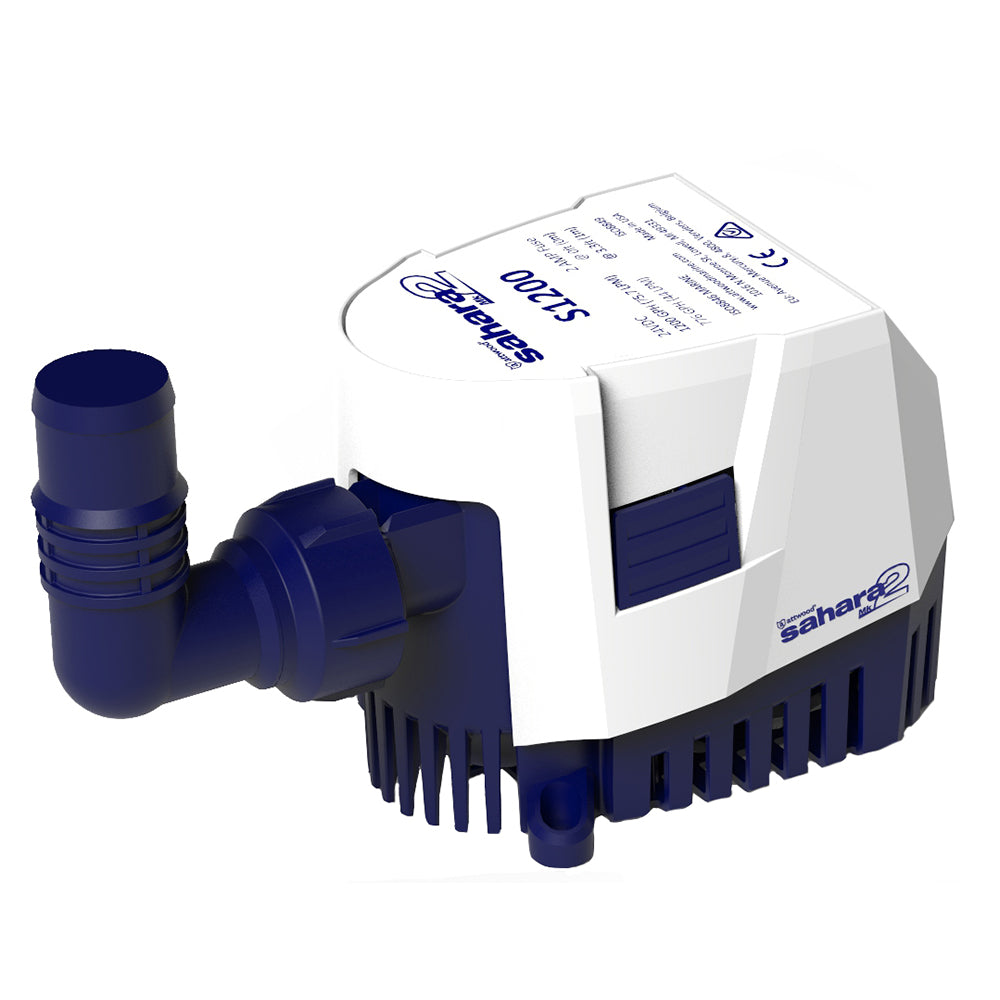 Attwood Sahara MK2 S1200 Bilge Pump 1200 GPH  24V  Automatic 55137