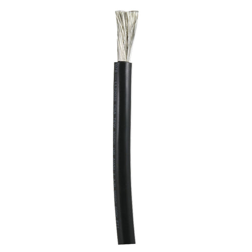 Ancor Tinned Copper Battery Cable 30 AWG 81mm  Black  Sold By The Foot 1180FT