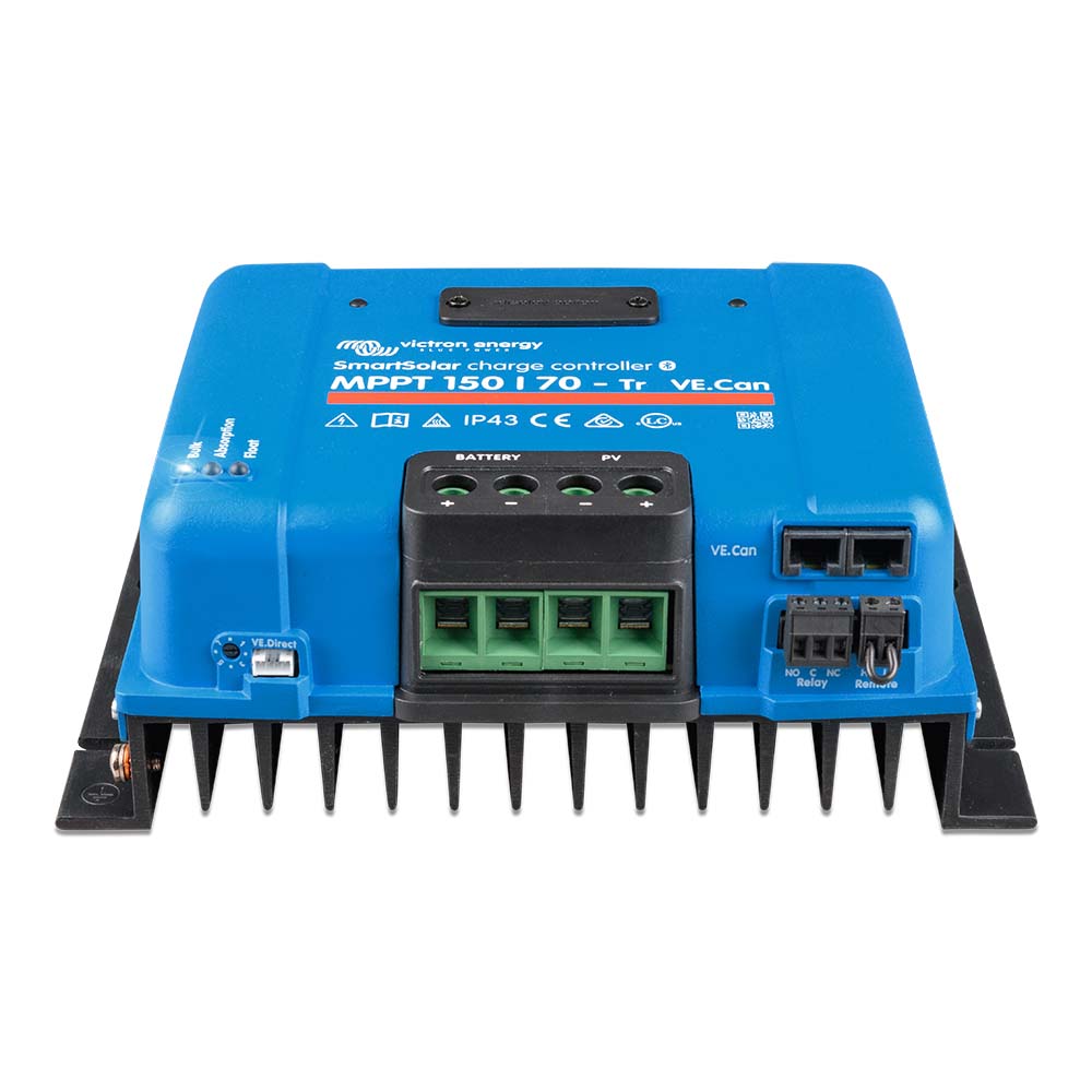 Victron SmartSolar MPPT 15070TR Solar Charge Controller  VECAN  UL Approved SCC115070411