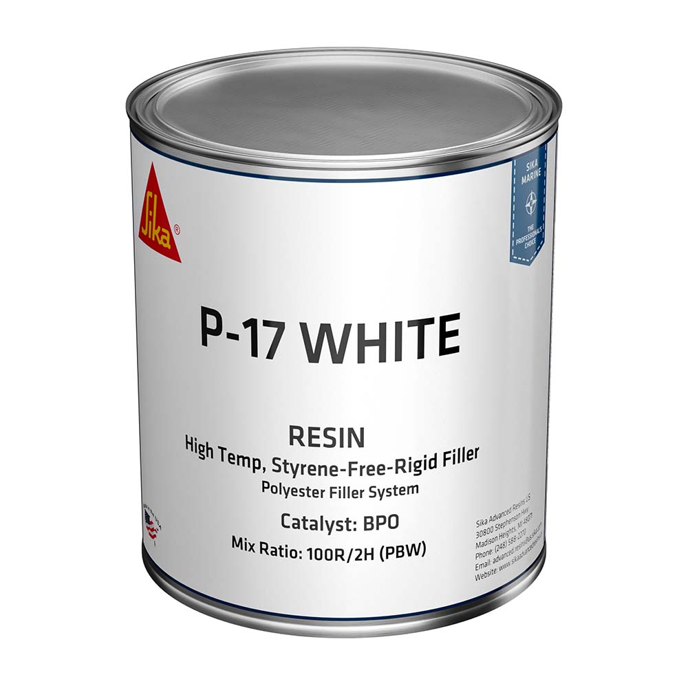 Sika SikaBiresin AP017 White Base Quart Can BPO Hardener Required 658975