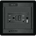 Blue Sea 1499  360 Panel  120V AC GFCI Dual Outlet 1499