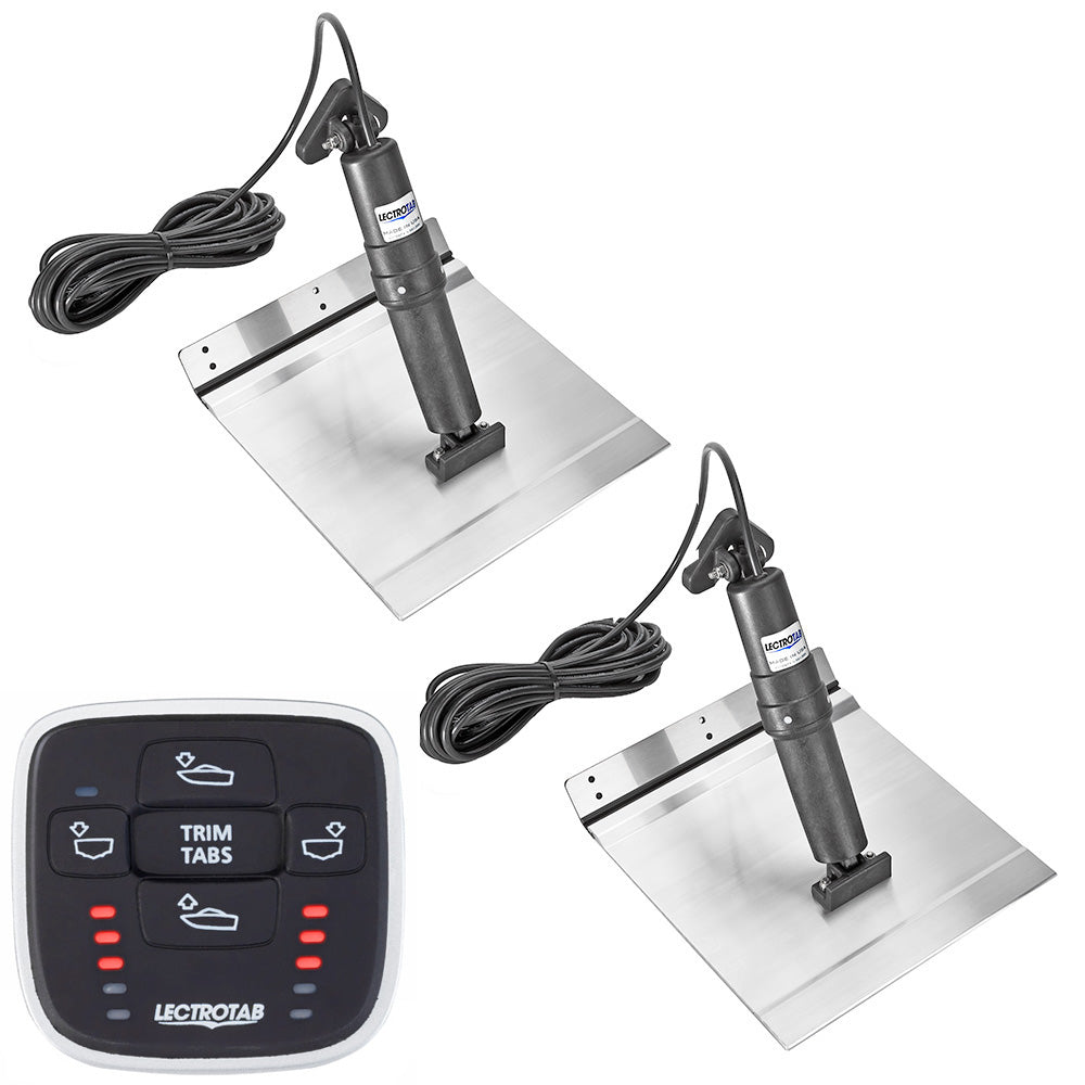 Lectrotab XKA Aluminum Alloy Trim Tab Kit wMLC1 Control  12 x 9 XKASML12X9A