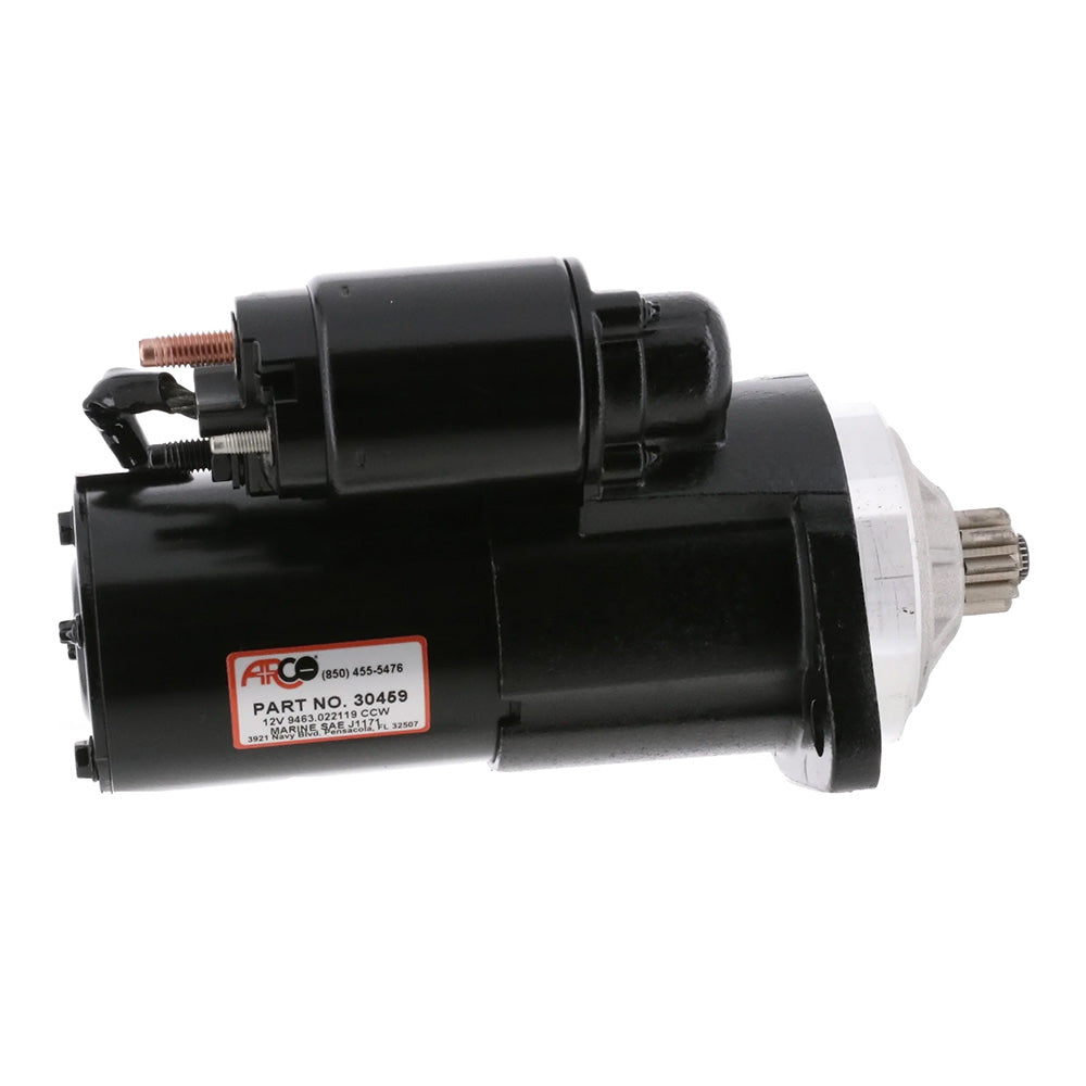 ARCO Marine Top Mount Inboard Starter wGear Reduction  Counter Clockwise Rotation 30459