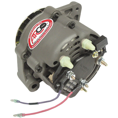ARCO Marine Premium Replacement Alternator wMultiGroove Pulley  12V 55A 60055