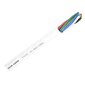 Pacer Round 6 Conductor Cable  250  166 AWG  Black Brown Red Green Blue  White WR166250