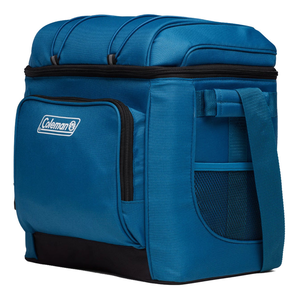 Coleman CHILLER 30Can SoftSided Portable Cooler  Deep Ocean 2158132