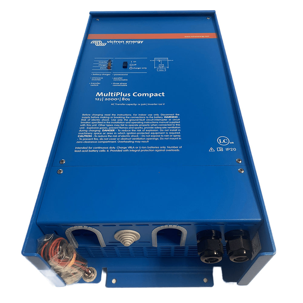 Victron MultiPlus Compact 12200080150 120V VEBus UL Approved CMP122200102